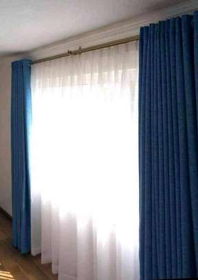 Quality blue curtains image 1