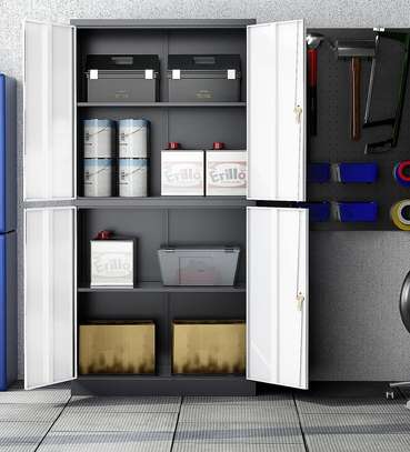Office Cabinet: Lockable Four Doors Cabinet image 5