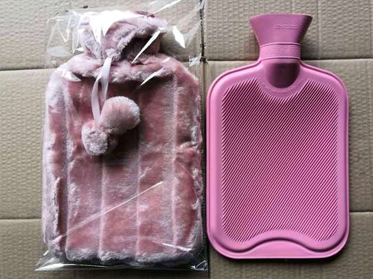 3L Plush hot water bottle with cover image 3
