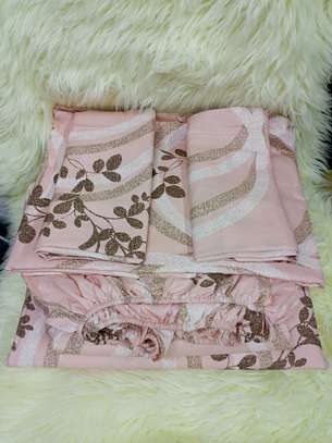 Super quality pure cotton bedsheets with a matress cover image 8