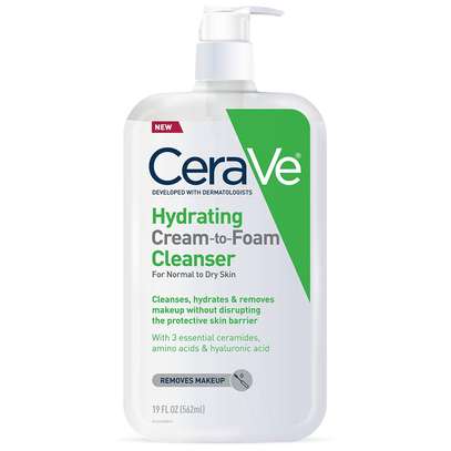 CeraVe Hydrating Cream-to-Foam Cleanser image 1