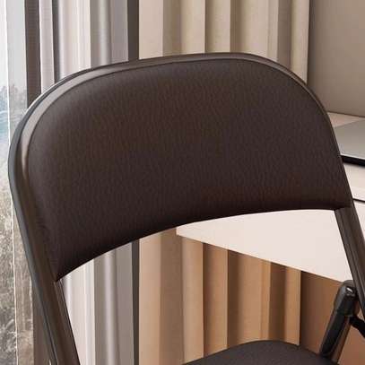 Office Chairs: Tanned Hide Conference Chairs image 3