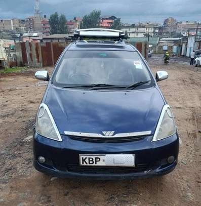 Blue Toyota wish for sale image 2