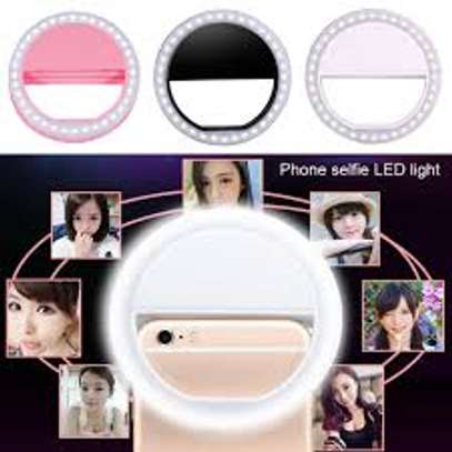 Selfie Ring Light (Rechargeable) For All Smart Phones image 1