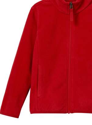 Red School Fleece Jackets image 3