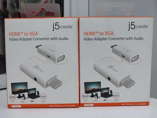 HDMI™ to VGA Video Adapter Converter with Audio image 2