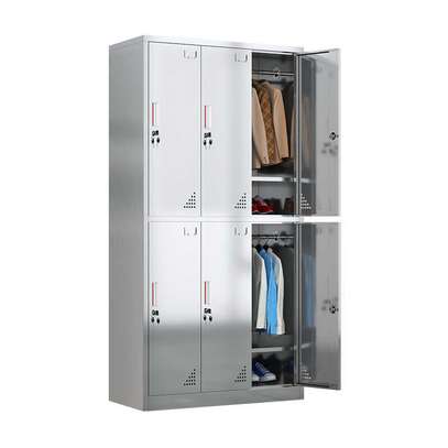 Office Cabinet : 6- Locker Office Storage Cabinet image 2