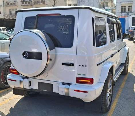 Mercedes Benz AMG G63 White 2020 image 1