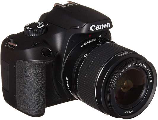 Canon EOS 4000D DSLR Camera and EF-S 18-55 mm image 1