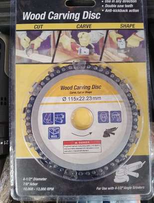 4" CHAIN DISK FOR WOODWORK ON SALE image 2