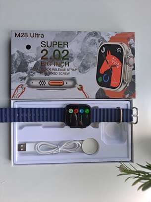 New M28 Ultra Smartwatch IP68 Waterproof Bluetooth image 4