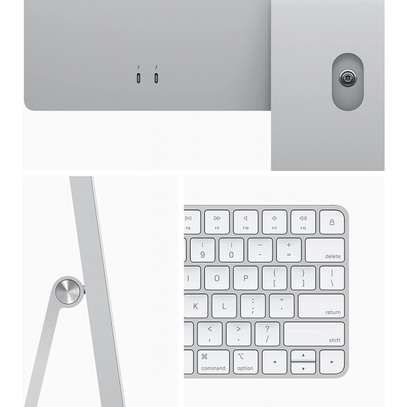 APPLE 24" IMAC WITH M1 CHIP 8GB RAM - 256GB SSD - SILVER image 5