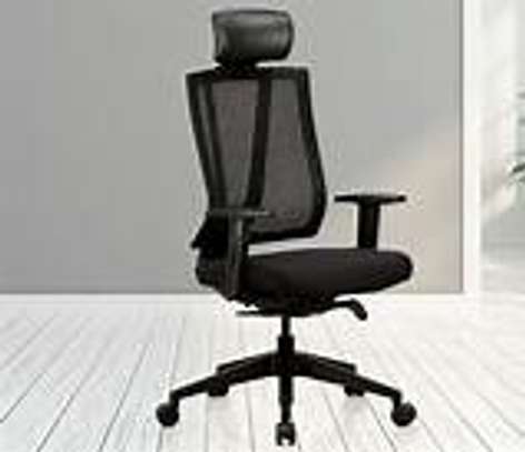 Office Chair: High Back Mesh Office Chair image 1