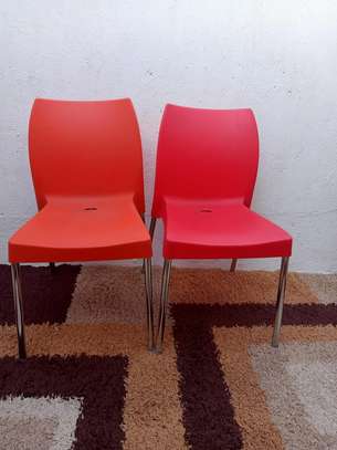 Plastic chairs image 1
