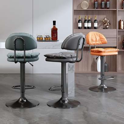 Barstools: Modern Alloy Kitchen Counter Stool image 2