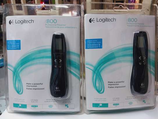 Logitech R800 Presenter With Green Laser Pointer&LCD Display image 1