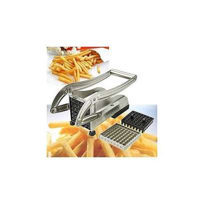 Stainless Steel Potato Chipper French Fries Slicer image 2