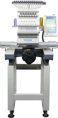 Automatic Single 15 Needle Computer Embroidery Machine Flat image 1