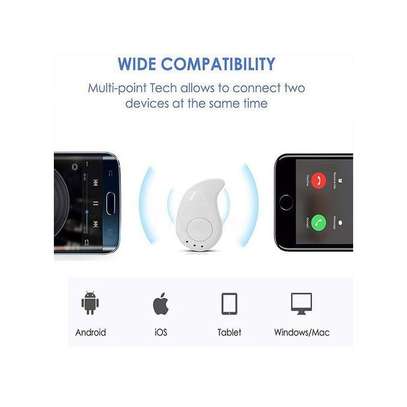 Mini Wireless Bluetooth Invisible SINGLE Earbud Earphone image 1