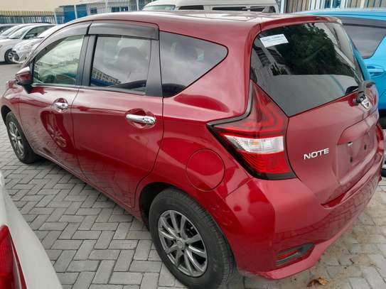 Nissan note red 2017 2wd image 3