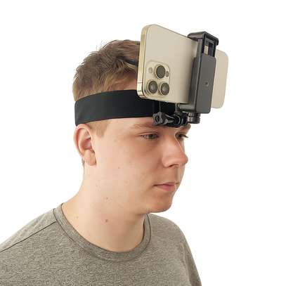 Head Strap Phone Mount for Action Camera GoPro Smartphone image 2
