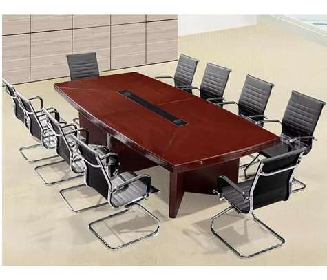 Office Table : 2.4 Meter Large Boardroom Table image 3