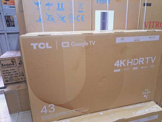 TCL 43P635 43 inch 4K HDR Google TV image 1