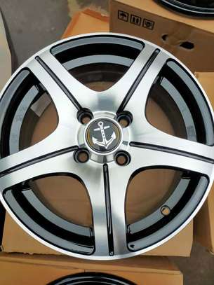 14 inch Nissan Advan alloy rims brand new free fitting image 1