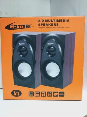 Hotmail Best Sound Multimedia Speaker For PC Heavy Bass A11 image 2
