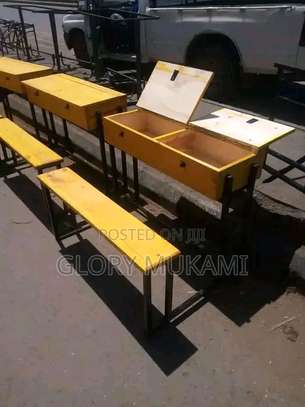 3 in 1 executive school desk . image 3