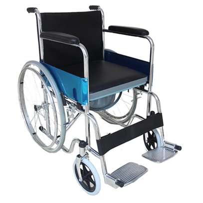 standard commode wheelchair (with mini toilet) image 1