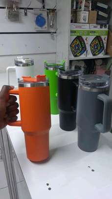 *40oz(1200ml) insulated coated metal tumbler image 2