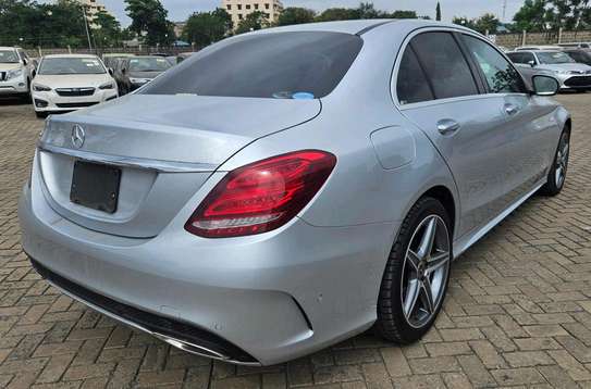 Mercedes Benz C200 Silver 2018 image 3