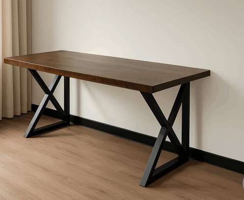 Office Desk:  Wood Computer Study Desk image 3