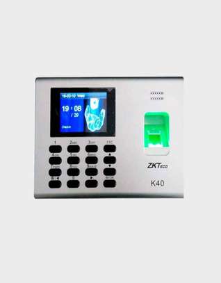 ZKTeco K40 Pro Fingerprint Time Attendance System. image 2