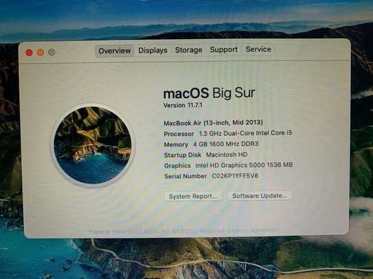 Apple MacBook Air 2013 4GB Intel Core i5 SSD 128GB image 6