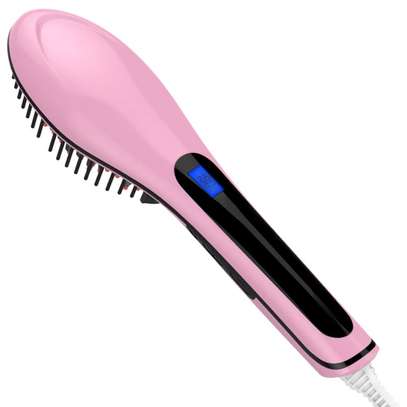 Electric hair Straightening Brush image 1