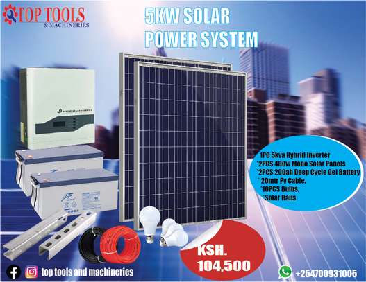 5kw Solar Power System image 1