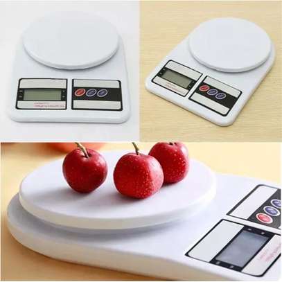 Digital Kitchen Electronic Weighing Scale White normal image 2