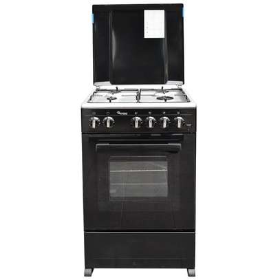 Ramtons RF/355 4 GAS 50X50 ALL GAS COOKER BLACK image 1