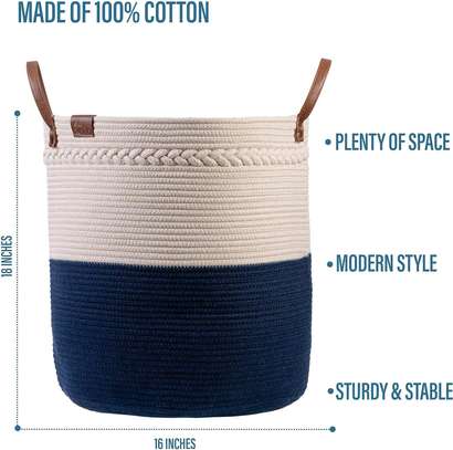 Cotton Rope Baskets image 4