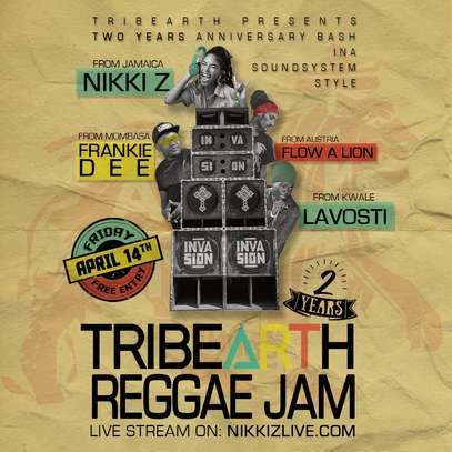 Tribearth Reggae Jam 2023 (Our Vegan Cafe's Second Year Anniversary Special) image 1