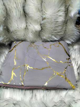 *💫Luxury Gold Marble texture Foil style Duvet cover Set image 6