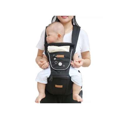 BREATHABLE BABY CARRIER / HIP SEAT CARRIER-BLACK image 1