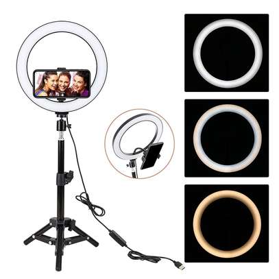 18 inch 60 W Dimmable LED Ring Light Kit with Stand image 1