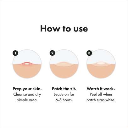 Hydrocolloid Acne Pimple Patch image 2