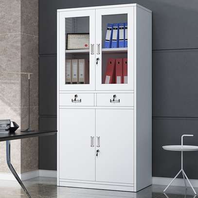 2 Door Steel Office Cabinet with 2 Drawers image 8