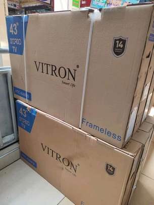 43 Vitron smart Frameless TV + Free TV Guard image 1