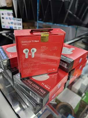 iTel T1 Neo Earbuds- Bluetooth 5.0, 3D Sound-White image 2