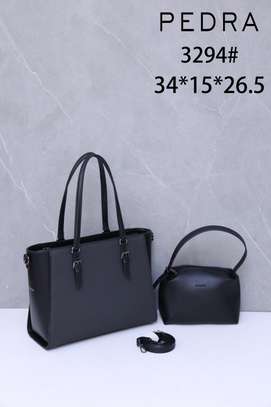 PEDRA 3294 Leather Tote Bag 34cm Multiple Colors image 6